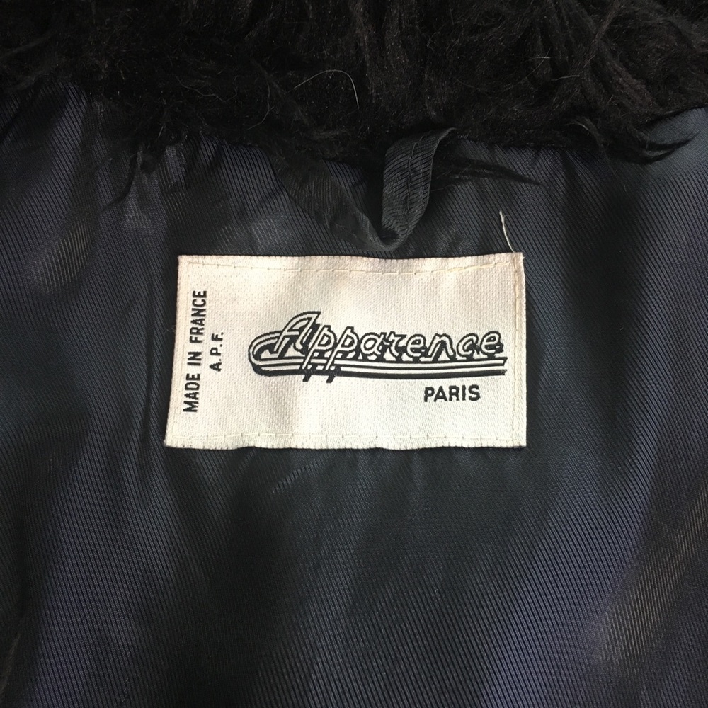 Vintage 90’s Apparence Faux Fur Coat M - Picture 8 of 8